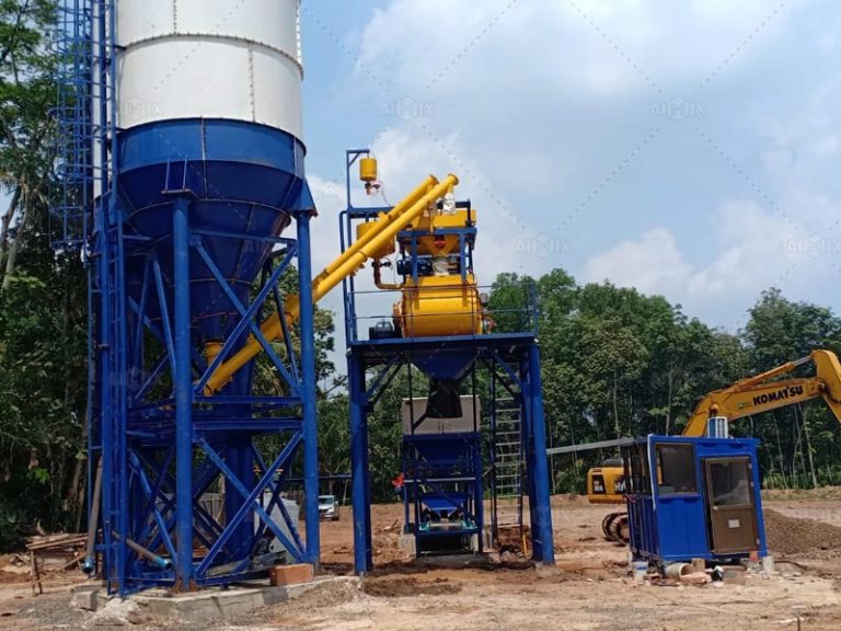 AIMIX Planta de Concreto Instsaló en Indonesia