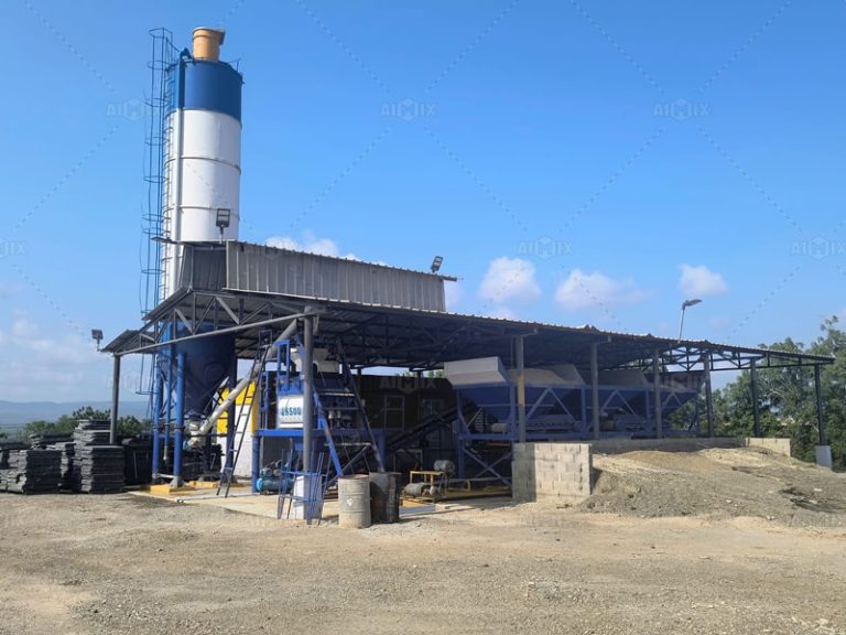 AIMIX Planta de Concreto AJ-25 en República Dominicana