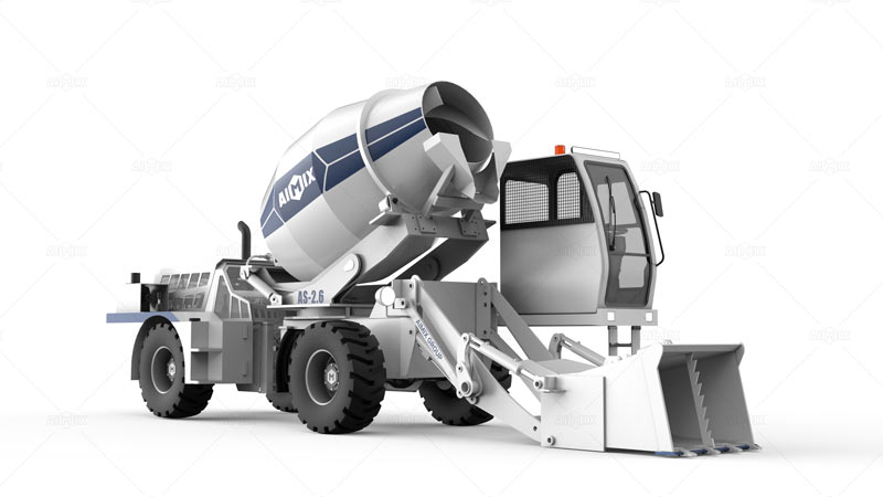 AS-2.6A Autohormigonera con una Capacidad de 10.4m3