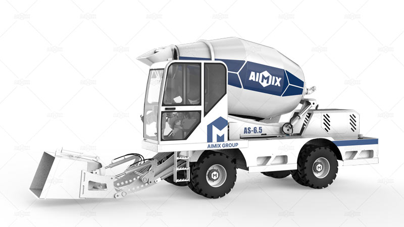 AS-6.5 Autohormigonera con Una Capacidad de Producción 26m3
