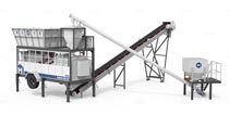 AJY35 Nueva Planta de Hormigón Compacta Móvil