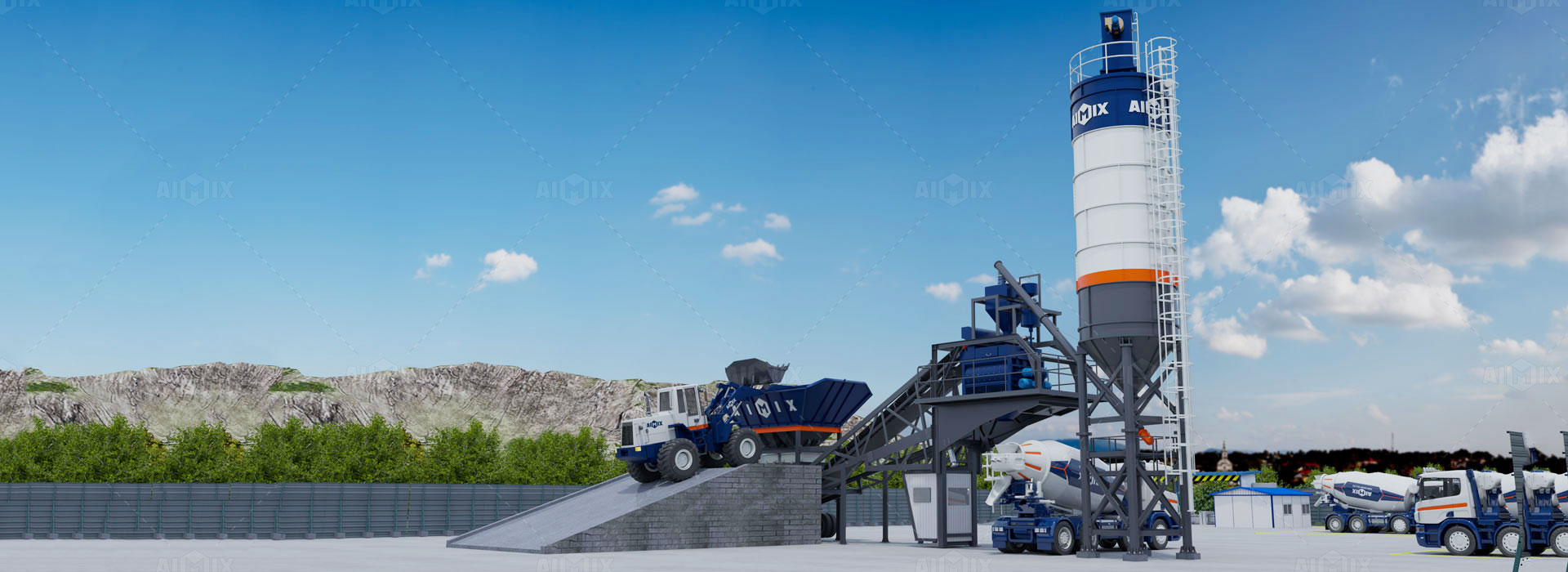 AIMIX Planta de Concreto Móvil en Venta