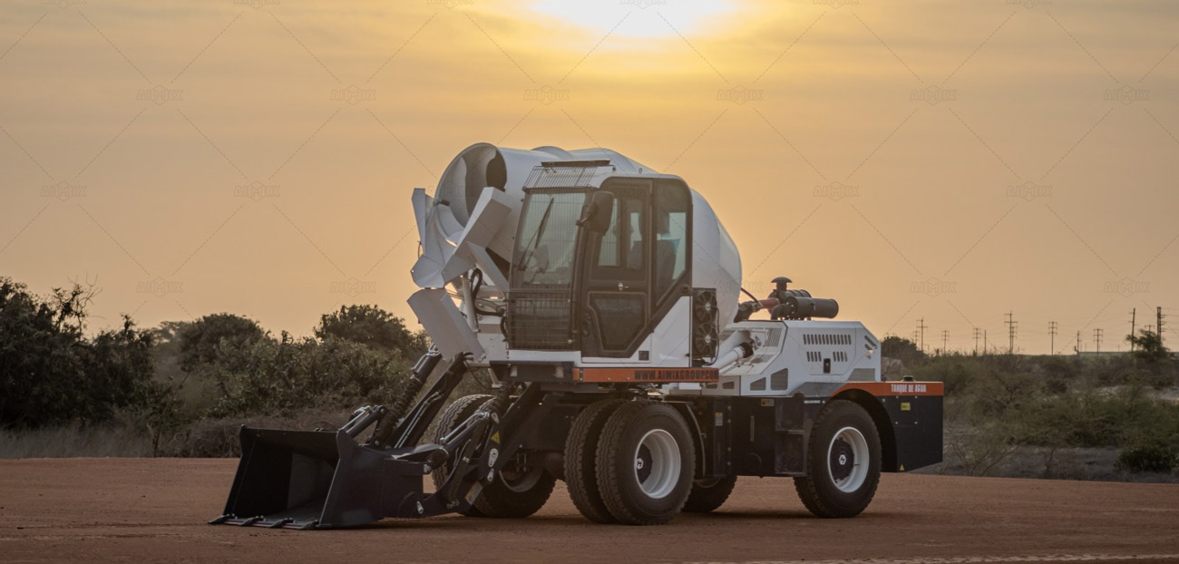 Autohormigonera Perú de AIMIX para Construcción de Viviendas