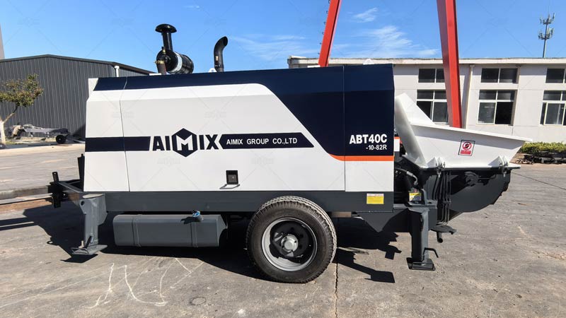 Bomba Concretera Estacionaria para Bombeo de Hormigón