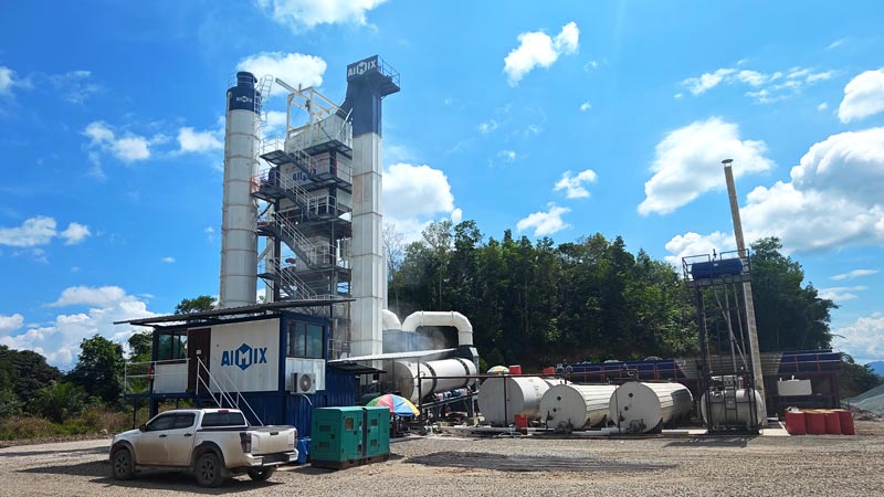 Planta de Asfalto Discontinua con Gran Capacidad